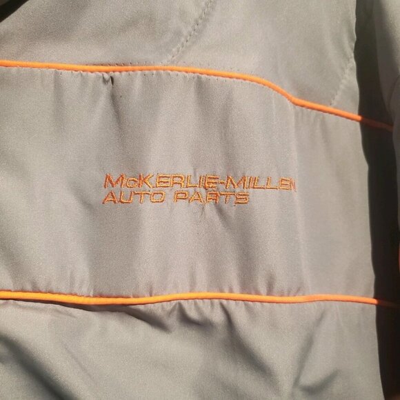 Mckerlie millen auto parts racing jacket Large CASCAR 90's Vintage - Picture 3 of 5